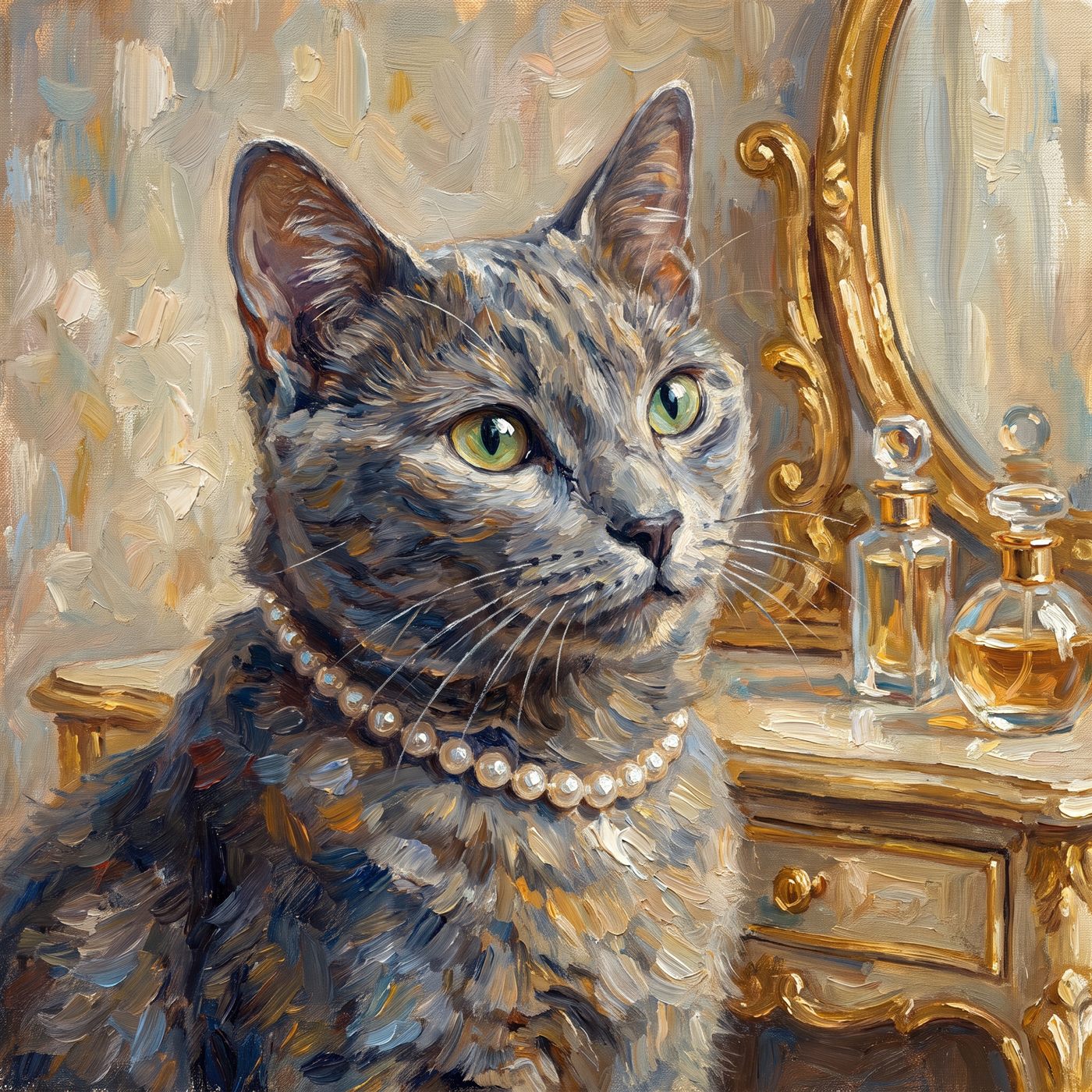 The Duchess — framed pet portrait